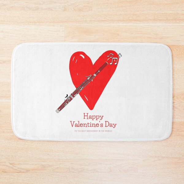 Item preview, Happy Valentine's Day - To The Best Bassoonist in the World! designed and sold by glide-products.