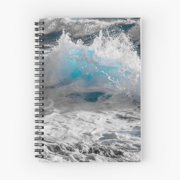 Item preview, Light Stormy and Foamy Ocean Pattern designed and sold by 30-Merch.