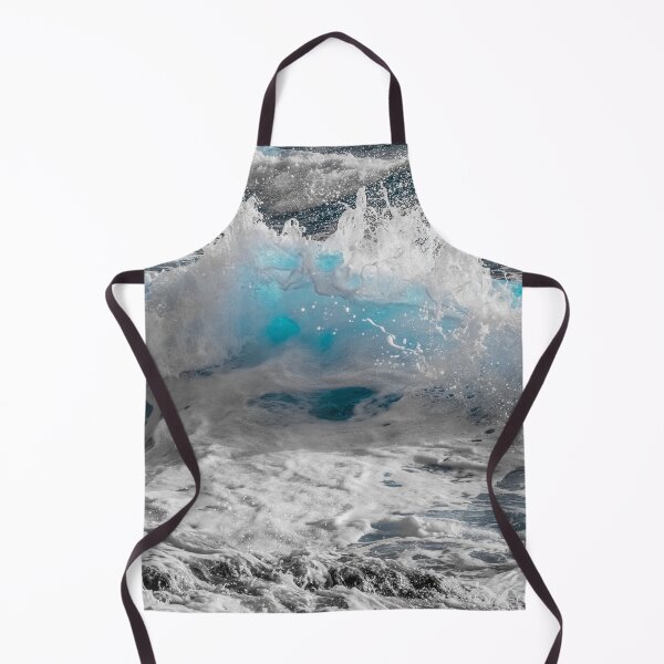 Item preview, Light Stormy and Foamy Ocean Pattern designed and sold by 30-Merch.