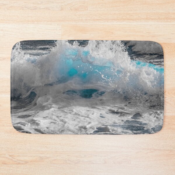 Item preview, Light Stormy and Foamy Ocean Pattern designed and sold by 30-Merch.