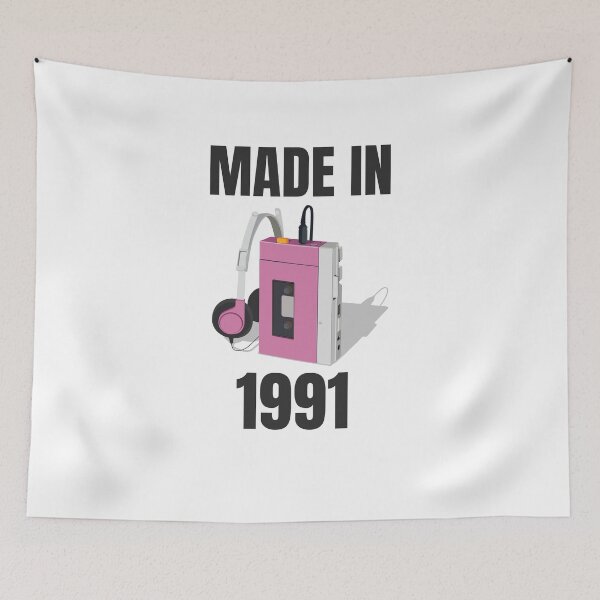 Aperçu de l'œuvre FABRIQUÉ EN 1991 créée et vendue par 30-Merch.