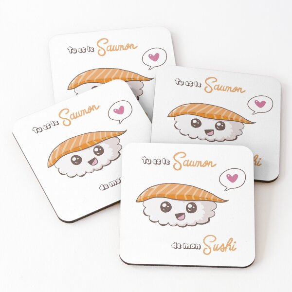 Item preview, You are the salmon of my sushi designed and sold by LiliRoseOff.