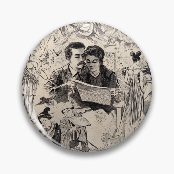 Item preview, St. Valentine's Day and Couple Vintage Gift for Lovers designed and sold by conceptDVS.