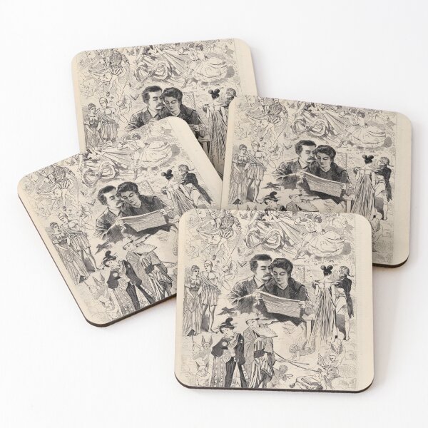 Item preview, St. Valentine's Day and Couple Vintage Gift for Lovers designed and sold by conceptDVS.