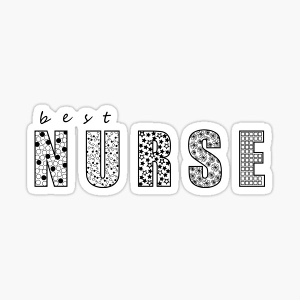 Nurse Sticker Sheet [13 Stickers] - NurseClub