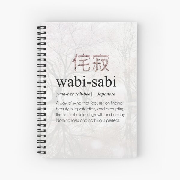 Aperçu de l'œuvre Définition de Wabi-sabi, beau mot japonais, impression de photographie de Sakura créée et vendue par EnchantedWishes.