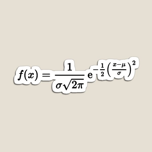 Item preview, normal distribution, probability and statistics designed and sold by NoetherSym.