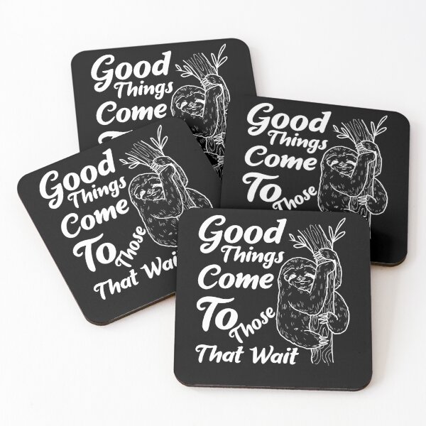Item preview, Good things come to those who wait  designed and sold by mermaidselina.