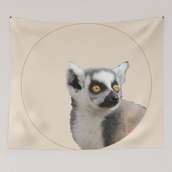 Item preview, Lemur ring-tailed lemur designed and sold by u1le901.