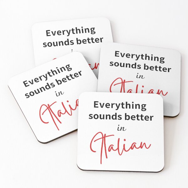 Item preview, I Love Italian  designed and sold by HappyPeeps.