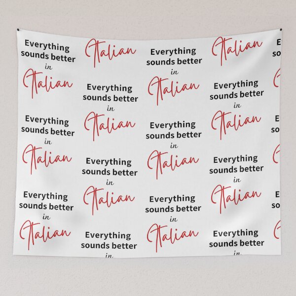 Item preview, I Love Italian  designed and sold by HappyPeeps.