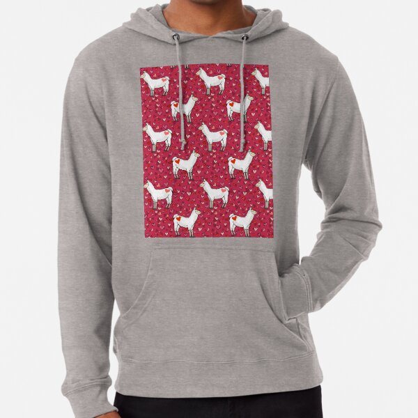 Llama Love Lightweight Hoodie