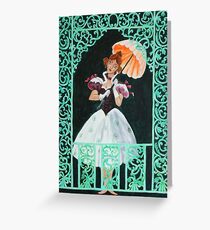 Tightrope Walk - The Haunted Mansion Greeting Card
