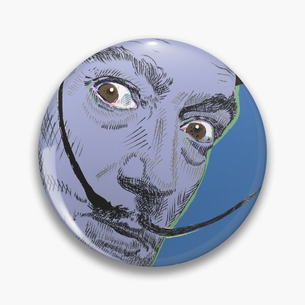 Item preview, Portrait of Salvador Dalí designed and sold by Emi Yañez.