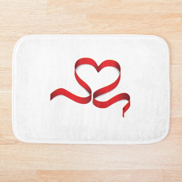 Item preview, Red Ribbon Heart Valentine's Day Design designed and sold by DouglasB.