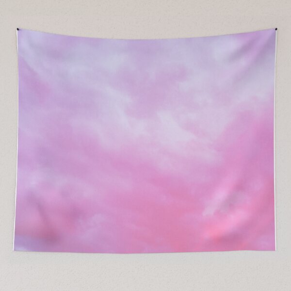 Item preview, Dreamy Pink Sky and Rainbow in London - Cotton Candy Sunset and Clouds - Pink aesthetic designed and sold by whatisonmymind.