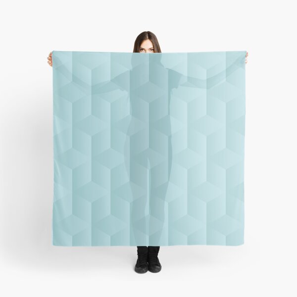 Item preview, Blue Gradient Cubes Graphic Art designed and sold by digoarpi.