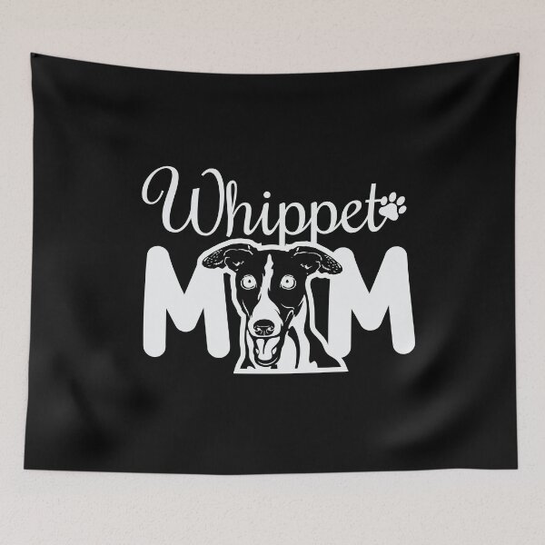 Artikelvorschau, Whippet-Rettung Whippet-Mama entworfen und verkauft von The Junto Shop.