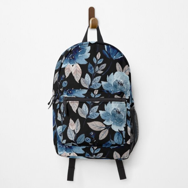 Item preview, Blue flowers pattern designed and sold by samer11.