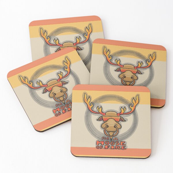 Item preview, O For a Moose of Fire designed and sold by Kat Kuo.