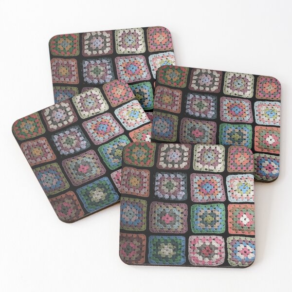 Item preview, crochet granny squares designed and sold by alisondexter.
