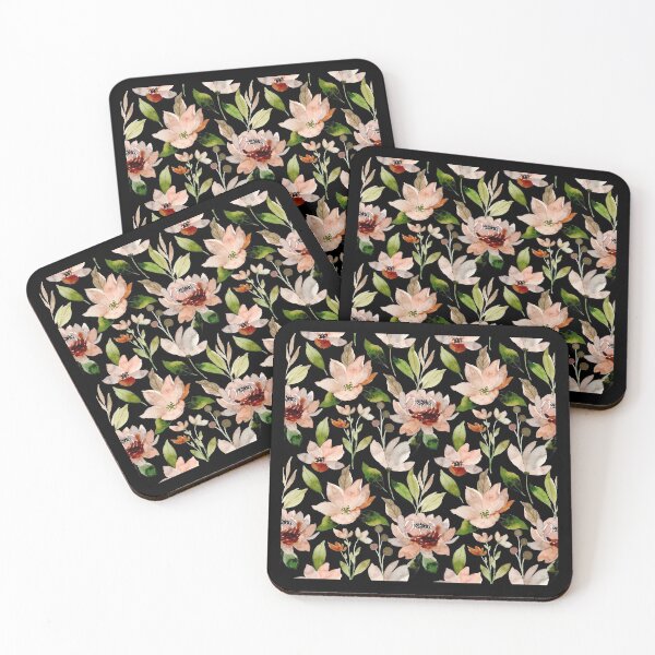 Item preview, Pink flowers pattern designed and sold by samer11.