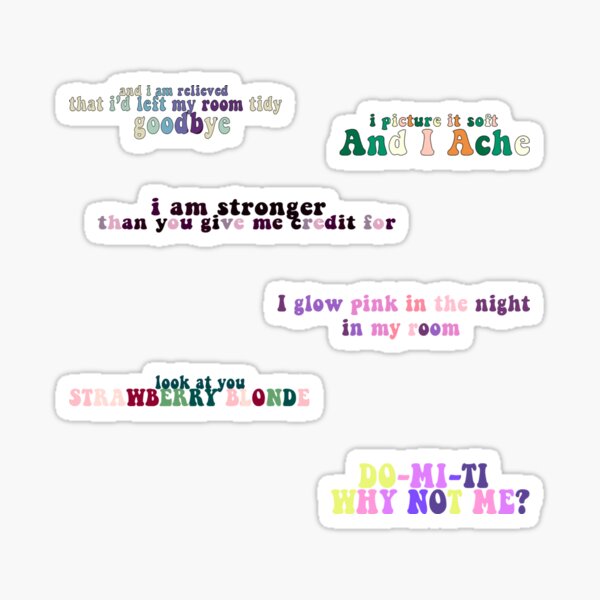 mitski sticker pack Sticker