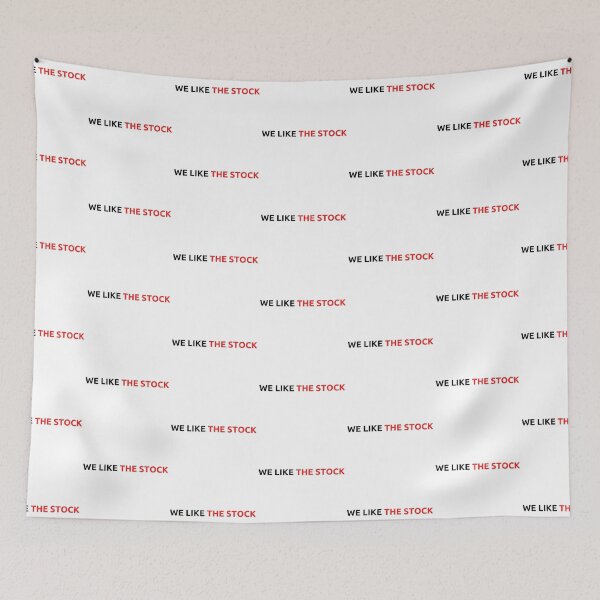 Item preview, WE LIKE THE STOCK - GME GameStop WSB Meme Design designed and sold by Beyond  Perception.