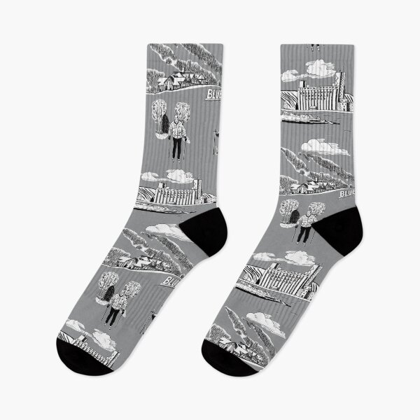 Item preview, Georgian Bay Toille de Jouy - Ultimate Gray designed and sold by Quick Brown Fox Canada.