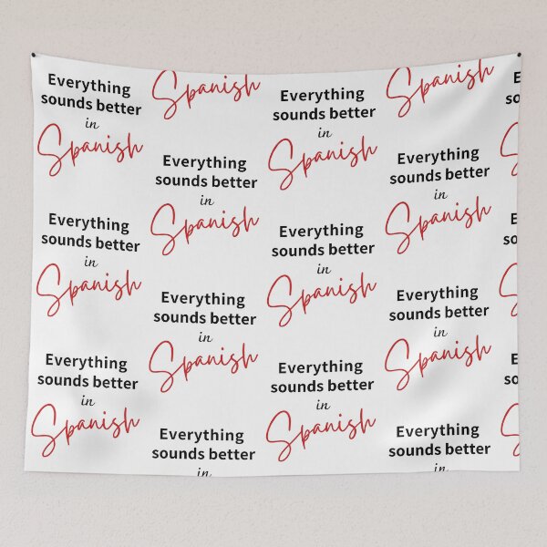 Item preview, I Love Spanish  designed and sold by HappyPeeps.