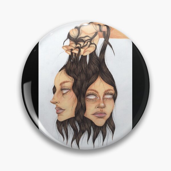 Item preview, two heads designed and sold by Sky  Roberts.