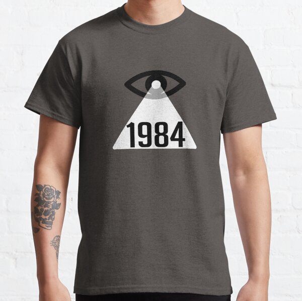 Vista previa del artículo con la obra «1984», diseñado y vendido por derP.