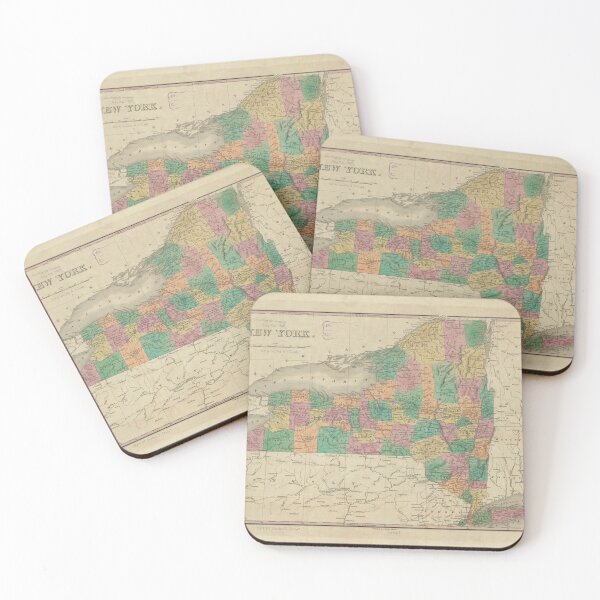 Item preview, New York Map Colorful designed and sold by Maestroedems.