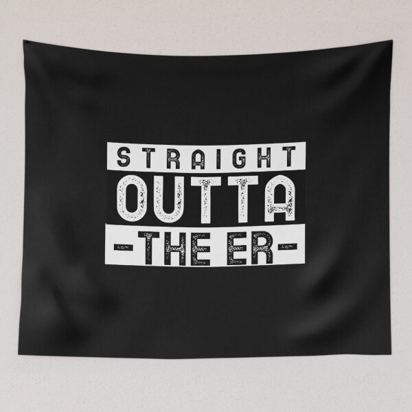 Item preview, Straight Outta The ER designed and sold by DiscGolfTees.
