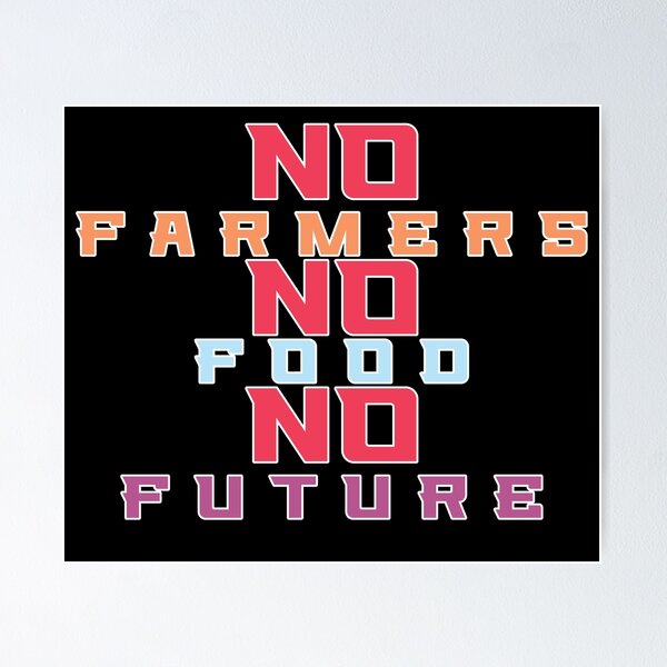 Item preview, Support for farmers (colors) designed and sold by 2Girls1Shirt.