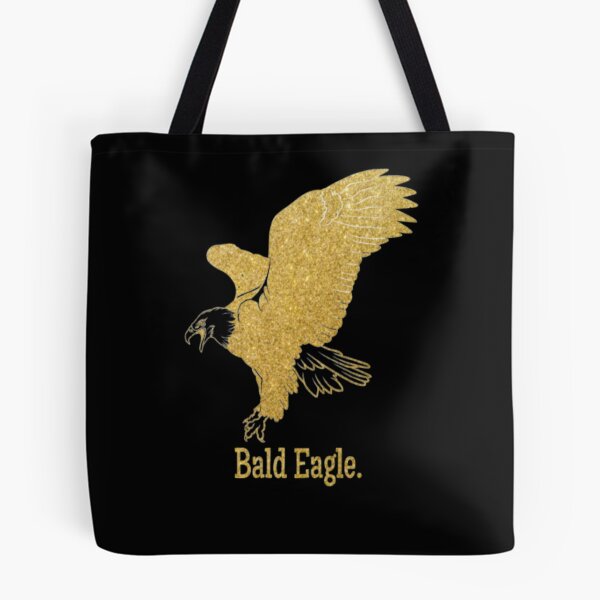 Item preview, Cute Golden Bald Eagle funny gift idea for wildlife and animals lovers  designed and sold by AYACHI90.