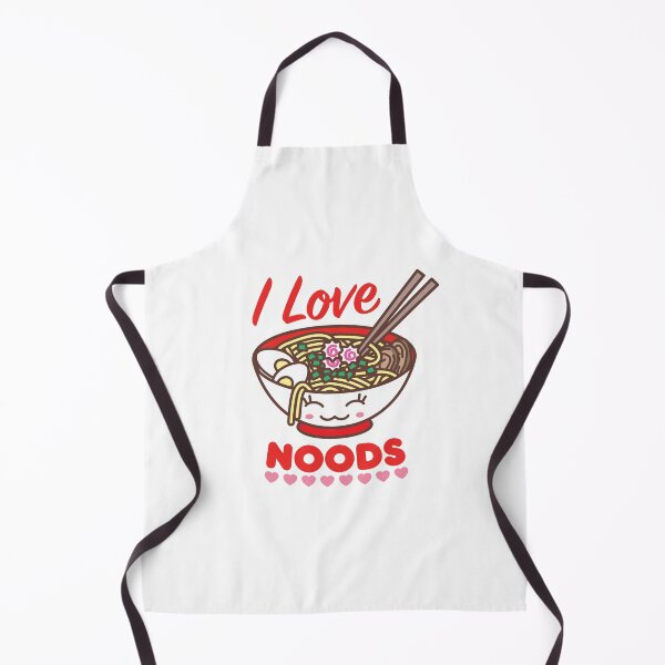 Item preview, I Love Noods Meme Funny Kawaii Ramen Noodle Bowl designed and sold by Art by s2ray.