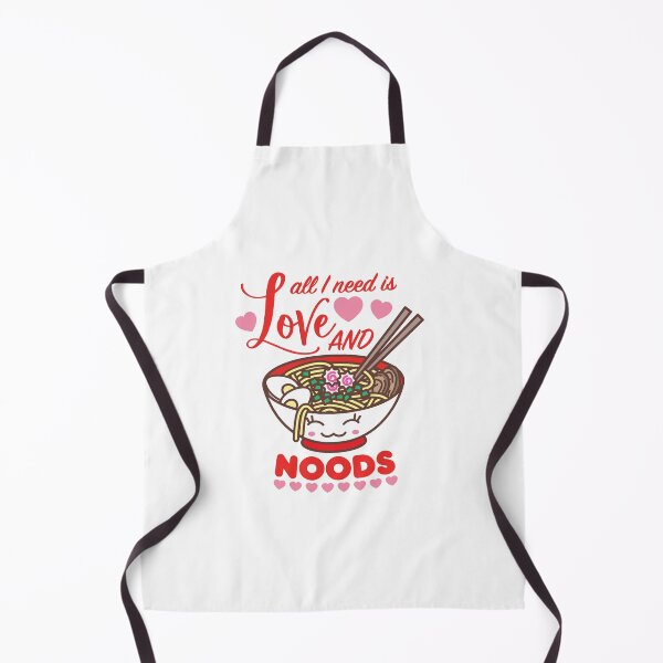 Item preview, All I Need Is Love And Noods Meme Funny Kawaii Ramen Noodle Bowl designed and sold by Art by s2ray.