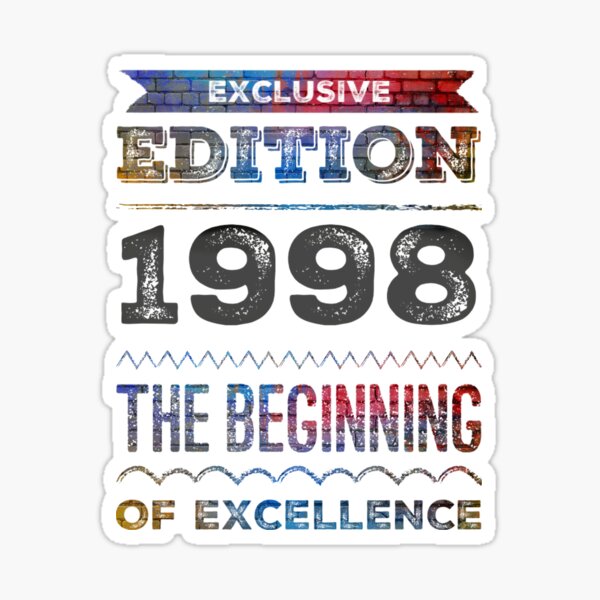 1998 Legends Born Sticker