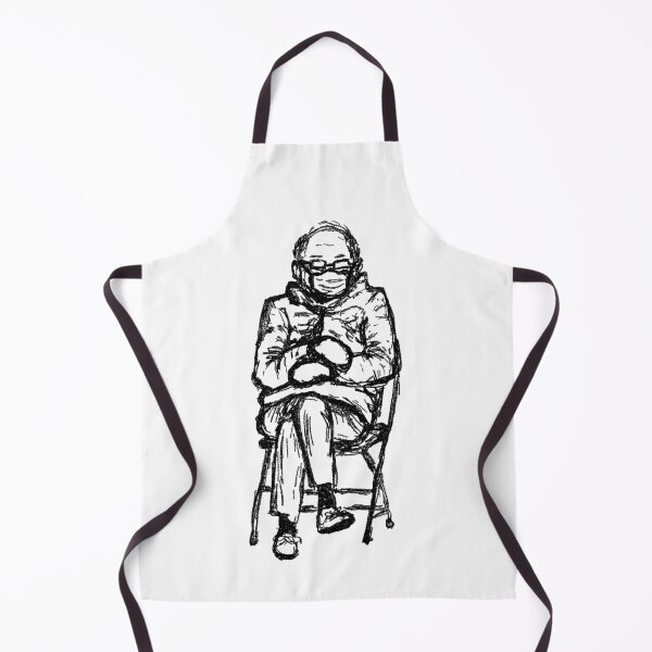 Item preview, Bernie Sanders Mitten Meme Hand Drawing  designed and sold by neta98.