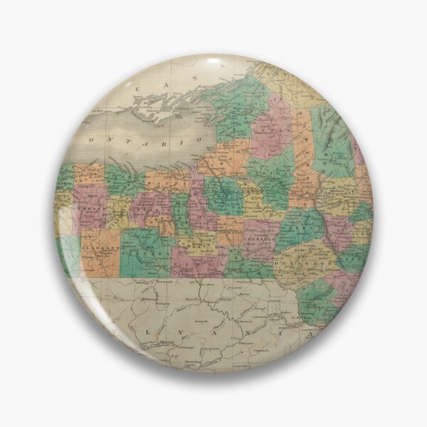 Artikelvorschau, New York Map Colourful entworfen und verkauft von Maestroedems.