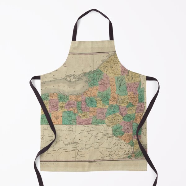 Item preview, New York Map Colorful designed and sold by Maestroedems.