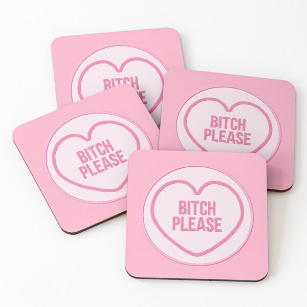 Item preview, Bitch Please Love Heart On Pink designed and sold by grinningskull.