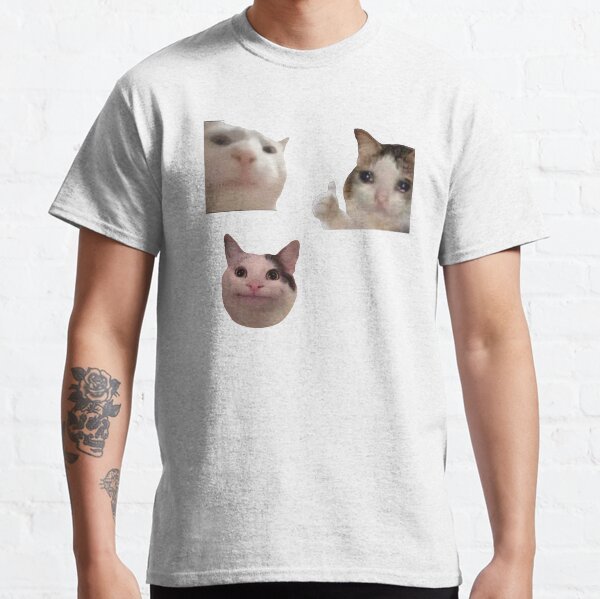 sad cat t shirt