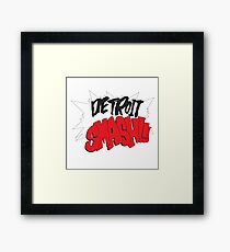 Detroit Smash Framed Print