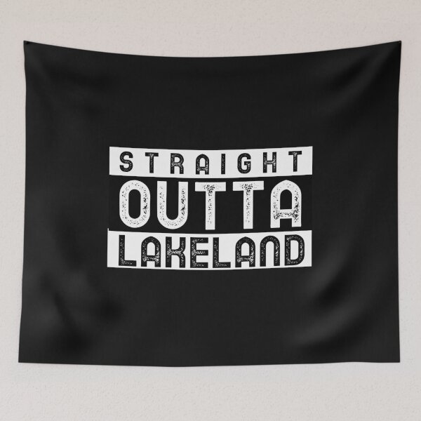 Item preview, Straight Outta Lakeland designed and sold by DiscGolfTees.