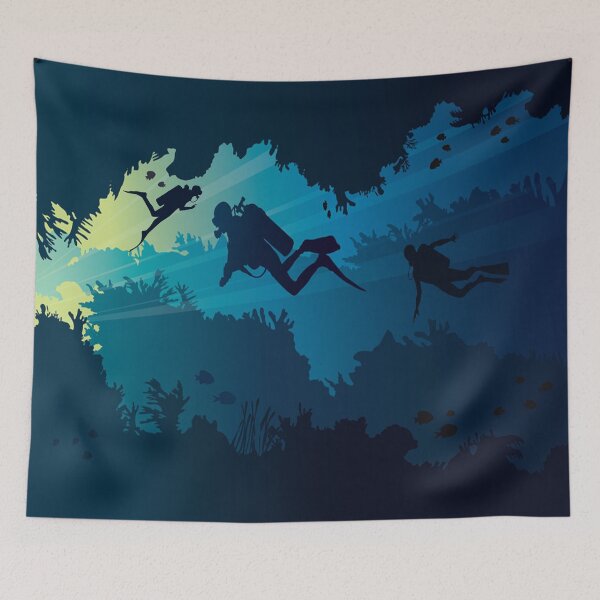Item preview, Scuba Diving Pattern designed and sold by virilamissa.