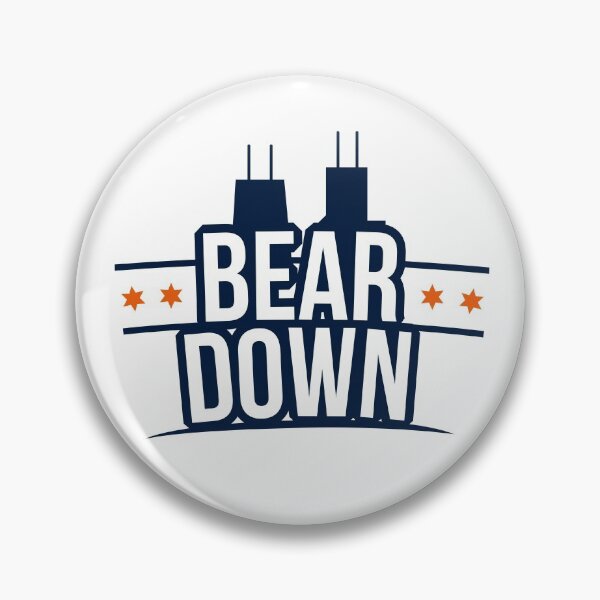 Item preview, Bear Down Navy & Orange Logo Wordmark designed and sold by Bear Creative.