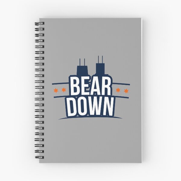 Item preview, Bear Down Navy & Orange Logo Wordmark designed and sold by Bear Creative.