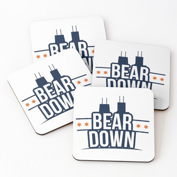 Item preview, Bear Down Navy & Orange Logo Wordmark designed and sold by Bear Creative.